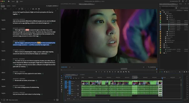 Adobe Premiere Pro 引入重磅AI功能：可通过文本剪辑视频